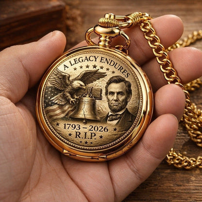 Declaration of Independence 250th Anniversary Commemorative Pocket Watch