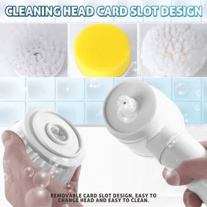 Magic Electric Cleaning Brush | Cordless Rotary Scrubber 🧽