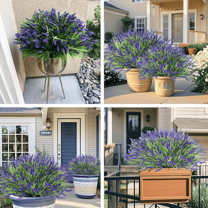 🎁Mother's Day Sale-50% Off!🔥UV Resistant Outdoor Lavender Artificial Flowers
