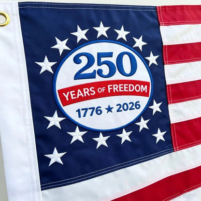 🔥250th Anniversary USA Commemorative Flag (3x5 Ft),Double-Sided Embroidered