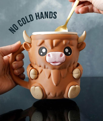 Cow Ice Cream Pint Holder