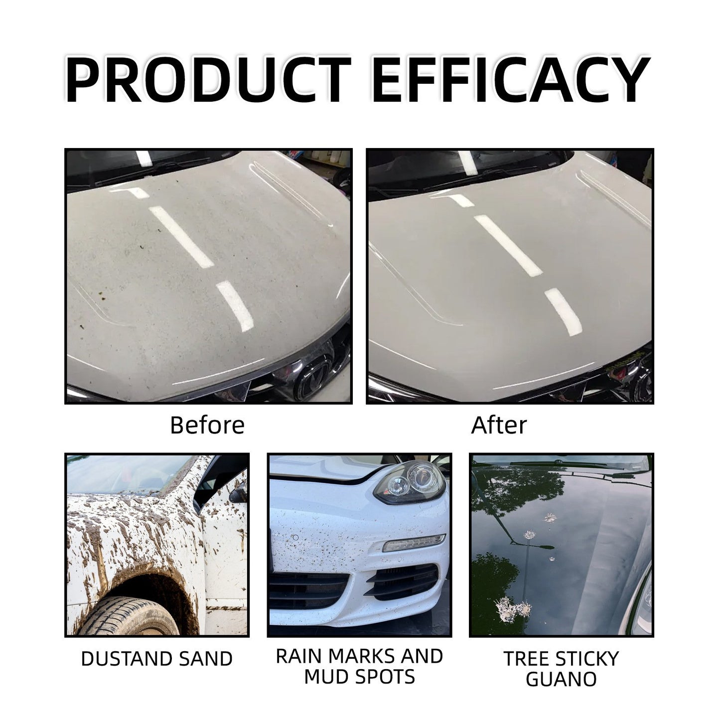 🚗Titanium Ceramic Wax Cream – 9H Hardness, Long-Lasting Shine & Protection ✨--Professional Car Detail Shop Grade | Hydrophobic & Easy to Use