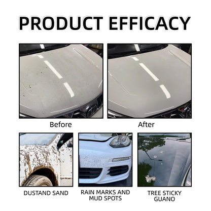 🚗Titanium Ceramic Wax Cream – 9H Hardness, Long-Lasting Shine & Protection ✨--Professional Car Detail Shop Grade | Hydrophobic & Easy to Use