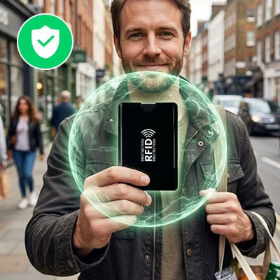 🔥Limited Time 50% Off🛡️8 Counts RFID Blocking Sleeves Set