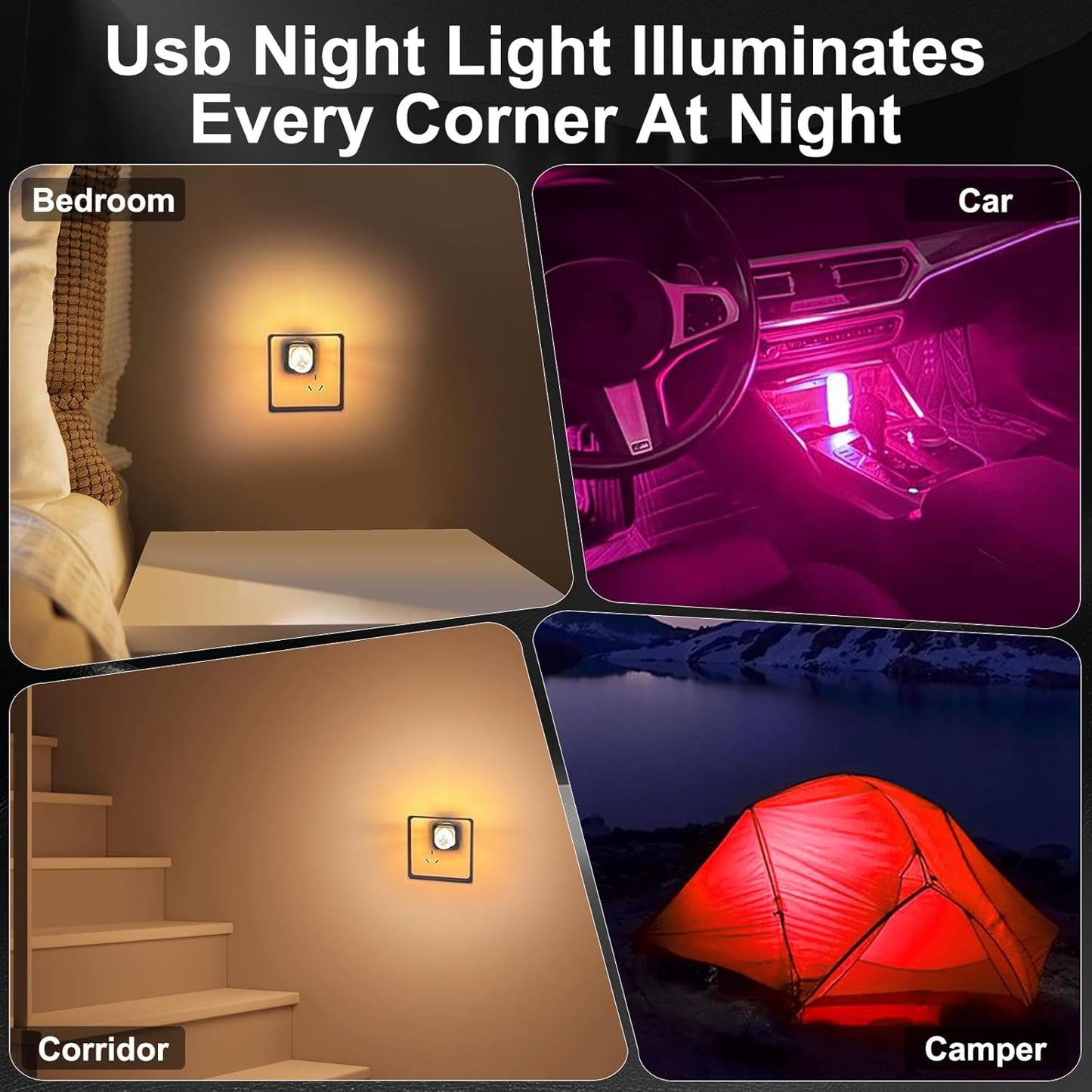💡Car USB Night Light Bulb