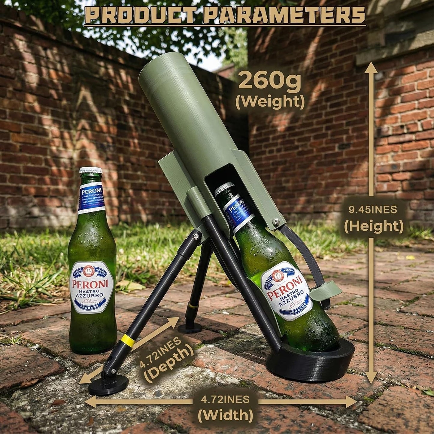 💥Launch Your Beer Open Like a Cannon🍻 – 51mm Tactical Bottle Opener