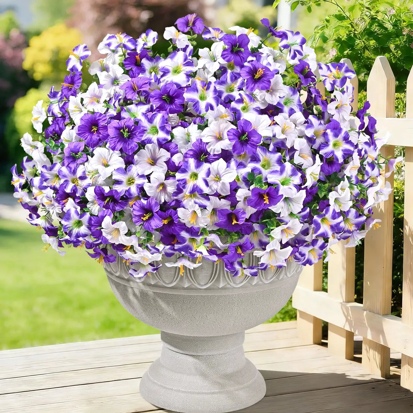 🔥Last Day Each Only $2.99🔥UV Resistant Artificial Petunias Flowers