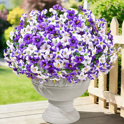 🔥Last Day Each Only $2.99🔥UV Resistant Artificial Petunias Flowers