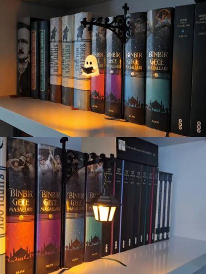 Ghost Bookshelf Lantern