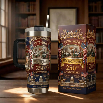 ⚡️Limited In Stock⚡️- U.S. 250th Anniversary Commemorative Travel Tumbler (1776-2026)