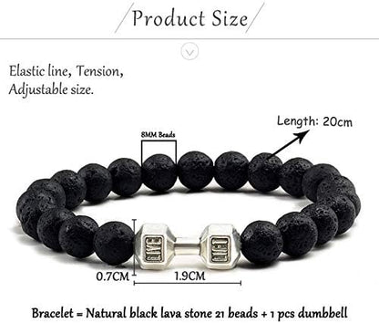Dumbbell Bracelet (Weight: 16g, no added weight effect)