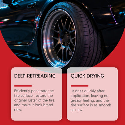🔥 LIMITED-TIME 50% OFF!⏰Tire Gloss Protection Agent