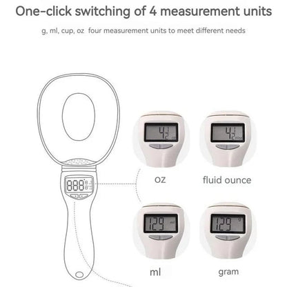 🔥Smart Measuring Spoon 🥄⚖️ Precision Cooking Made Easy! 🎂☕