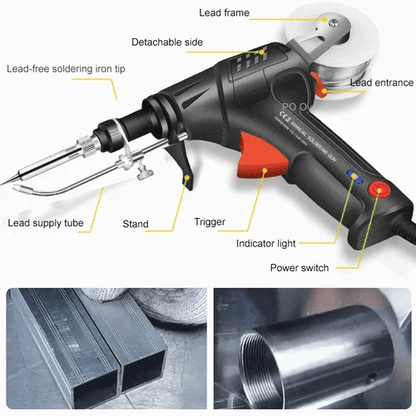 (🔥LAST DAY SALE 49% OFF🔥) German-Precision Internally heated industrial laser welding tools - 🎁The second item EXTRA 60% OFF！