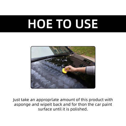 🚗Titanium Ceramic Wax Cream – 9H Hardness, Long-Lasting Shine & Protection ✨--Professional Car Detail Shop Grade | Hydrophobic & Easy to Use