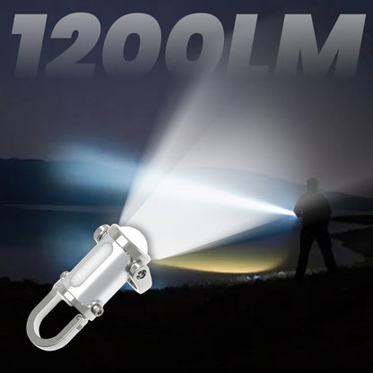 1200LM Super Bright Mini Keychain Flashlight Waterproof（Compact and ready, for every moment that matters）