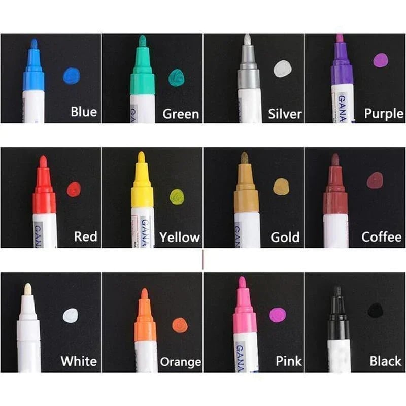 🔥Waterproof Tire Paint Pen
