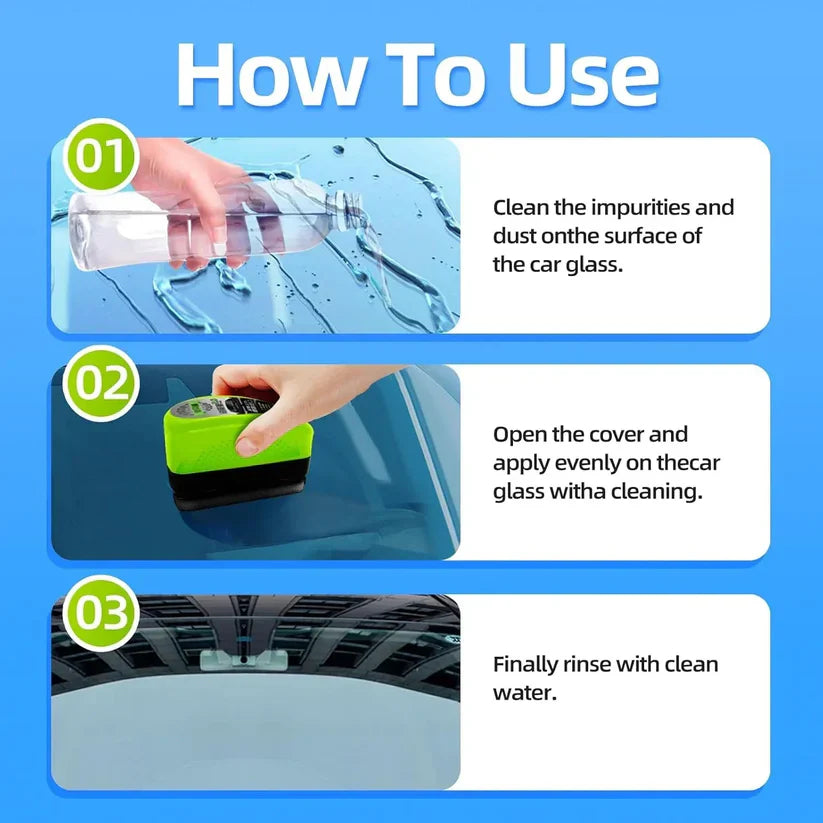 🔥Hot Selling! — Brush for removing oil films,Designed for Use on All Glass Surfaces！
