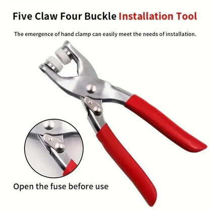✨Up to 70% off today only!🔥Metal Snap Buttons with Fastener Pliers Kit
