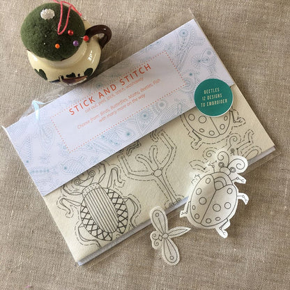 🔥 Stick & Stitch Embroidery Transfers | No Drawing Needed — Perfect for Beginners & Gifts🎁