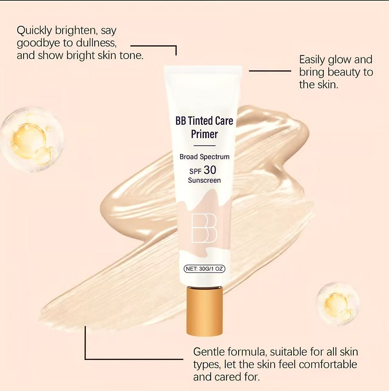 💜✨LAST DAY SALE BUY 1  GET 1 FREE!!💜✨BB blur tinted moisturizer SPF 30 - instantly brightens, hydrates & smooths your skin✨