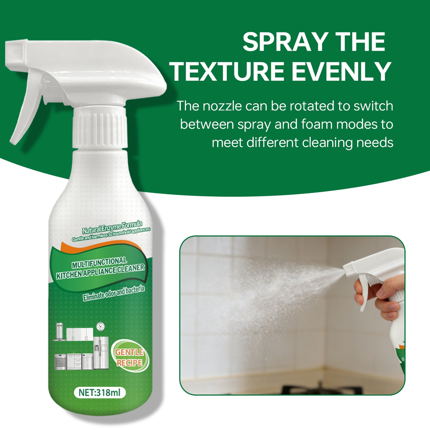 🔥 NEW HOT SALE 🔥Multi-purpose enzyme foam cleaner, versatile – Kitchen & Home