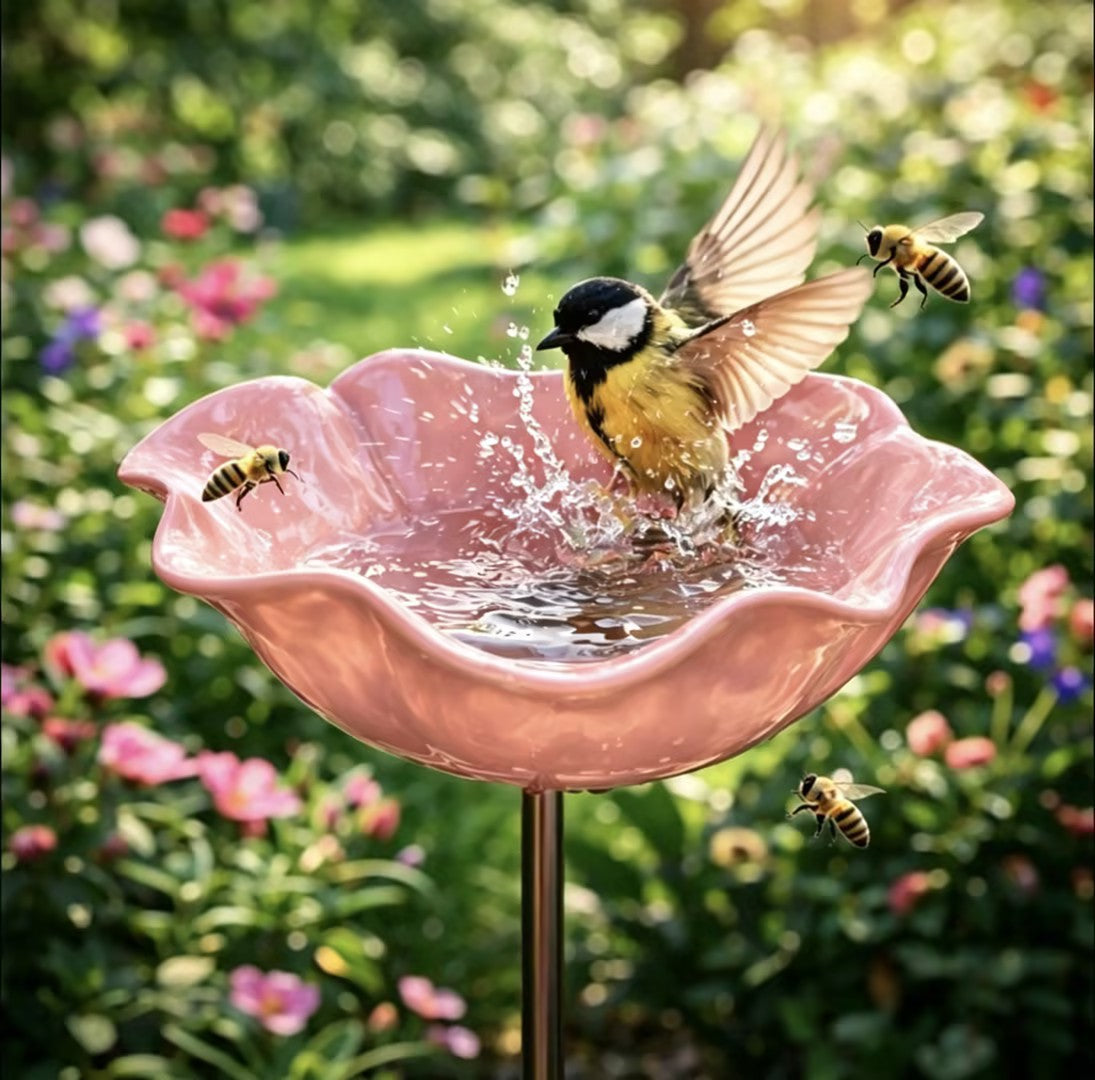 💖🎁2026 Mother's Day Gifts 49% Off--🎁Handmade Metal Flower Garden Stake🐦