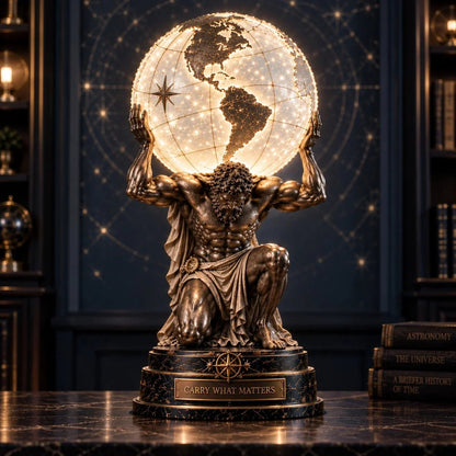🌍 Atlas Illuminated World Sphere Lamp🌌