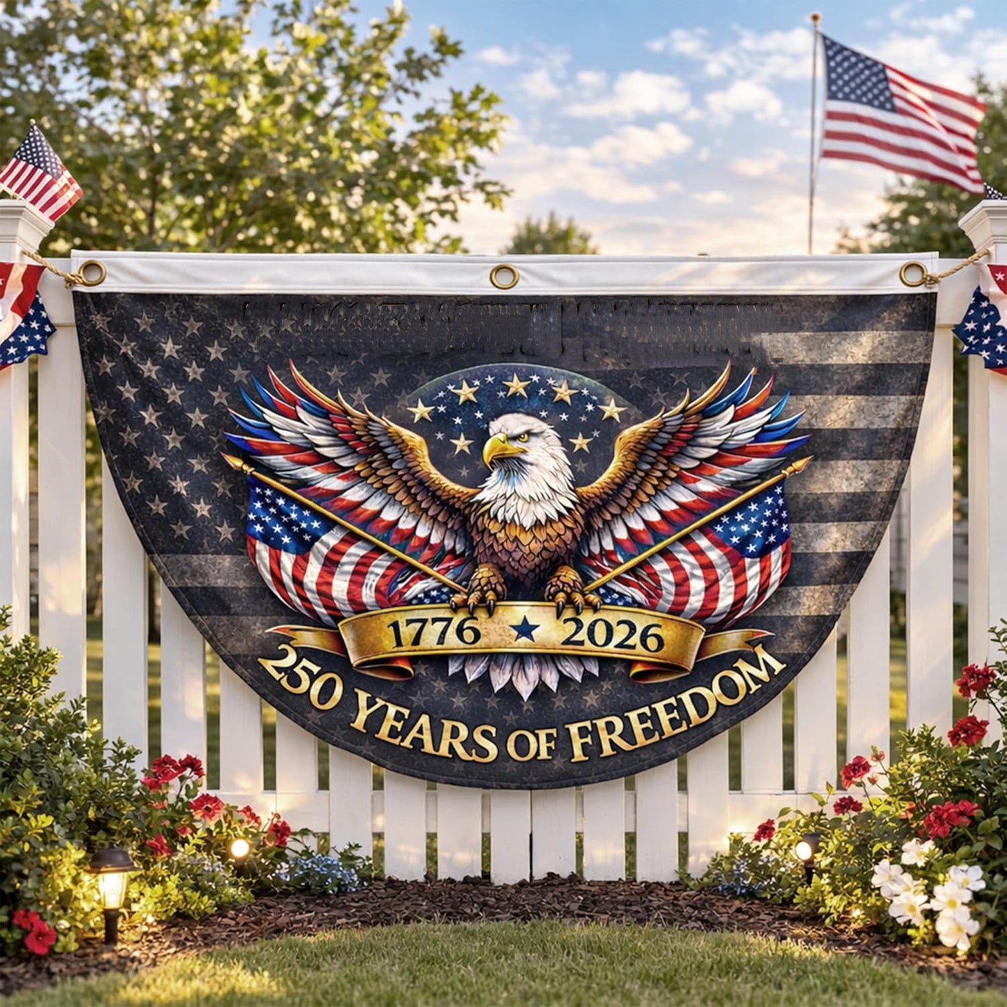 🎖️ Custom 250 Years of Freedom Flag | USA Patriotic Decor