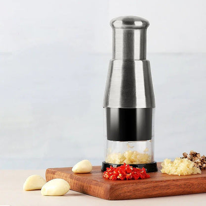 🧄Pressed Garlic Chopper+🎁FREE Squeeze Bottle — 🔥🔥Limited-Time Deal, Save Big Today!
