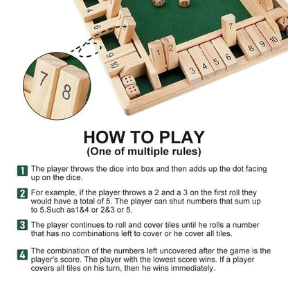 🔥DICE BOARD GAME-Gifts Suitable for Children🎁🎁🎁
