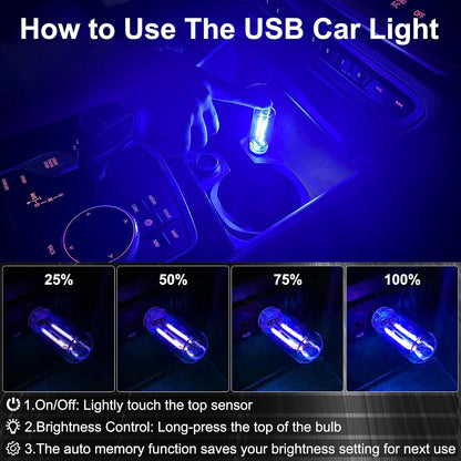 💡Car USB Night Light Bulb