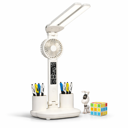 🔥Desktop Desk Lamp Fan with Smart LED Display & Touch Control