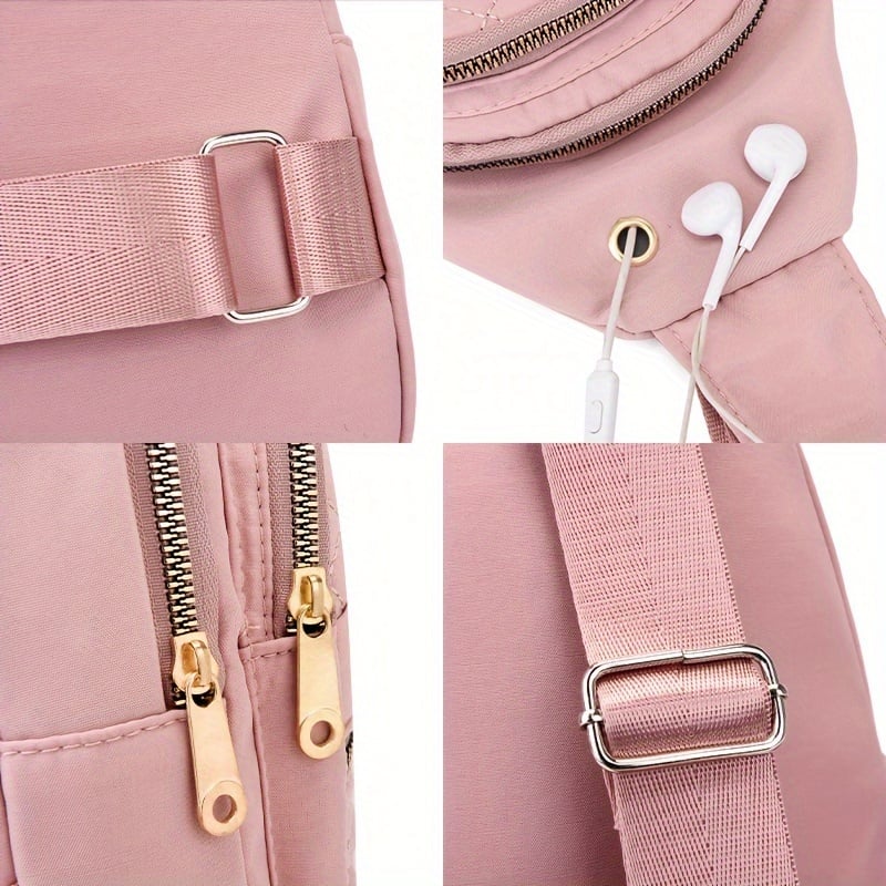 🔥🔥Women's Fashion Casual Solid Color Crossbody Bag-Gift of exquisite pendant！