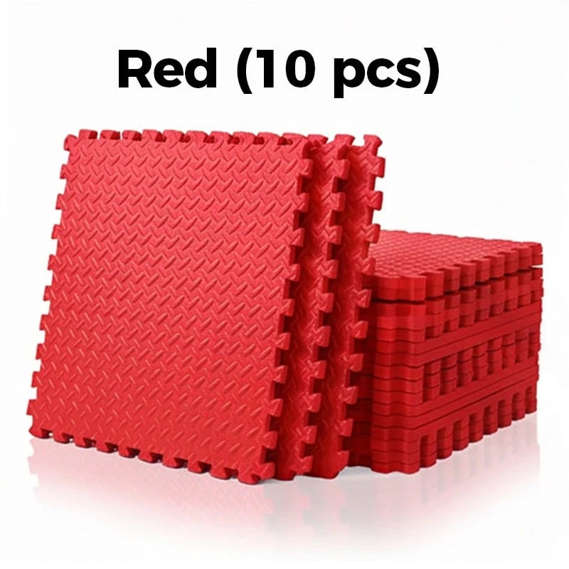 🧩💪 Non-Slip EVA Foam Puzzle Play Mat Set – High-Density, Shock-Absorbing & Waterproof – Gym, Yoga or Kids' Play Area 🏋️