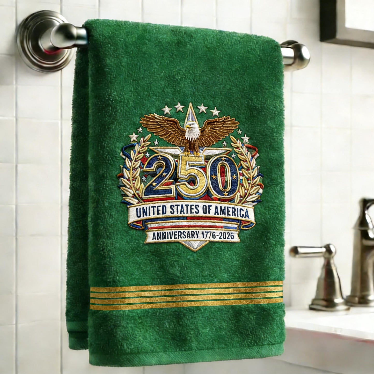 🎆🎉250th Anniversary Commemorative Towel | A Tribute Woven in Thread