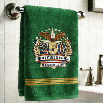 🎆🎉250th Anniversary Commemorative Towel | A Tribute Woven in Thread