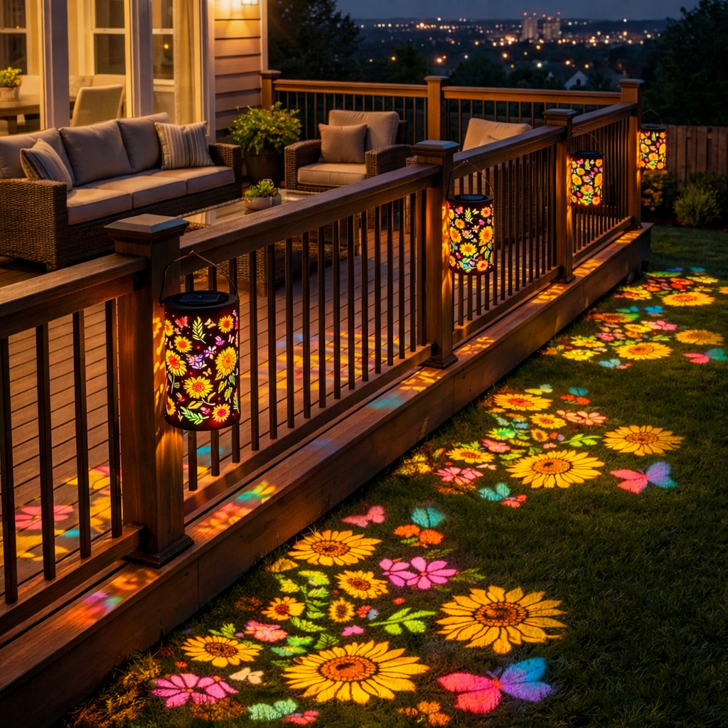 🌻Sunflower Garden Lantern — Let Your Garden Bloom After Dark🎉