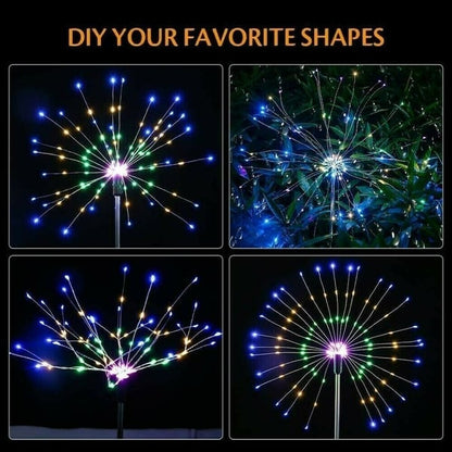 [NEW IN]- Waterproof  Solar Garden  Fireworks Lamp 🎆🎆🎆