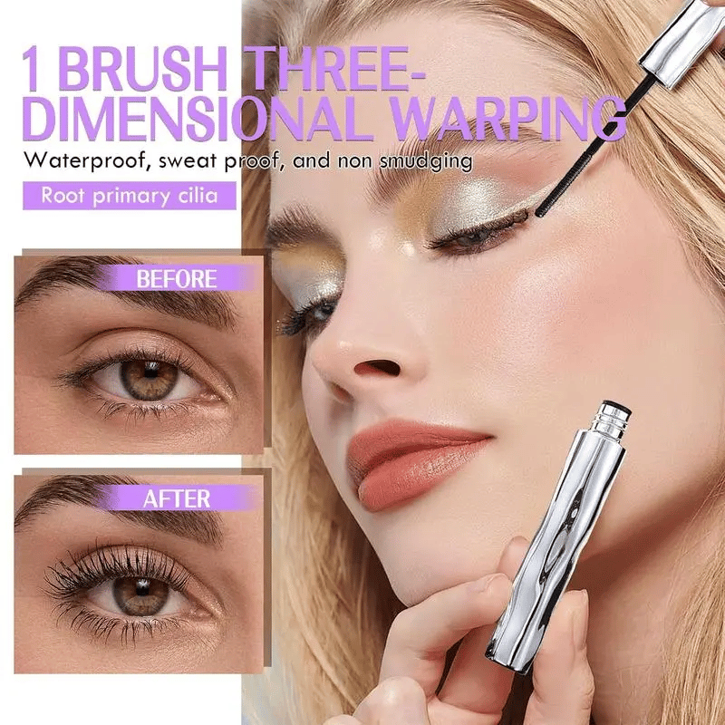 🔥🔥🔥 Eyelash Primer,Tubular Eyelash Primer,WaterproofLong Curling Mascara,Natural And Non-Smudged