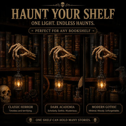💀Skeleton Hand Lantern Shelf Light™