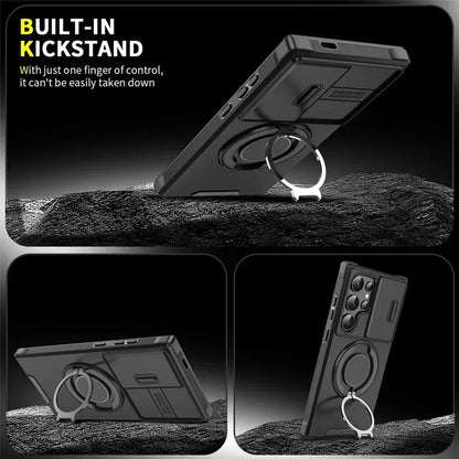 📱Measurable Premium Armor Kickstand Case for Samsung Galaxy S Series