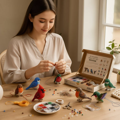 🔥2026 Hot Sale -🧵 3D Beaded Animal DIY Kit | Perfect Gift for Craft & Animal Lovers ✨