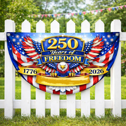 🎖️ Custom 250 Years of Freedom Flag | USA Patriotic Decor