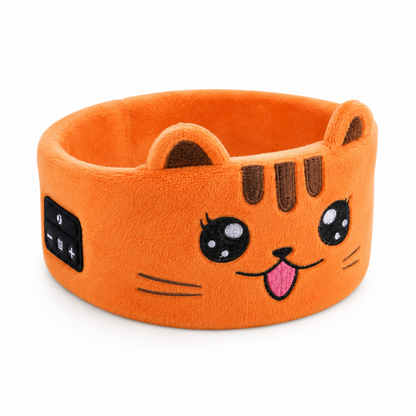 🐻 Kids Calming Cartoon Bluetooth Headband | Stop Tantrums, Soothe Fussy Kids & Give Parents Peace & Quiet