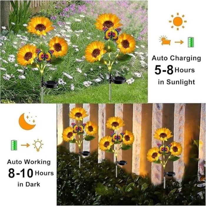 🌻Sale 49% OFF- 🌞Solar LED Sunflower Garden Lights