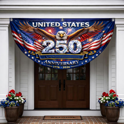 🎖️ Custom 250 Years of Freedom Flag | USA Patriotic Decor