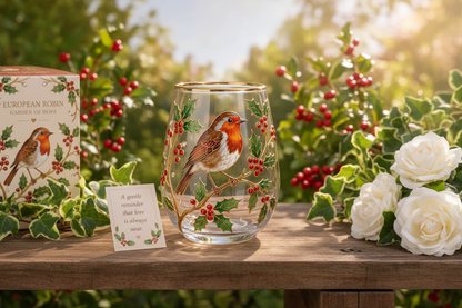 European Robin Garden Scene