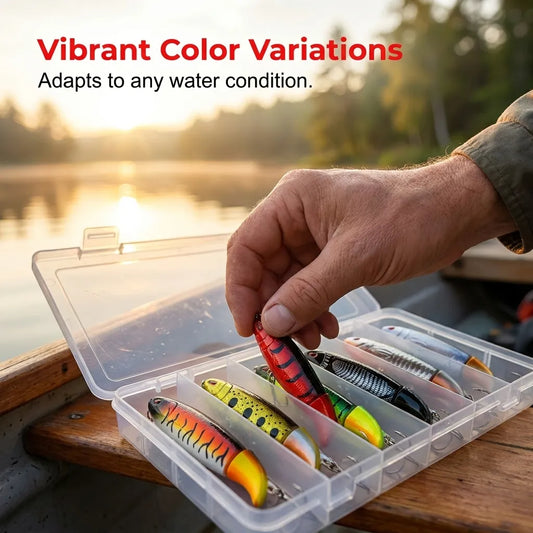 Multi-Jointed 360° Rotating Tail Lure