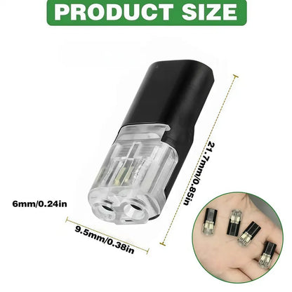 Double-Wire Plug-in Connector Led Light Strip Connectors 1/2/3Pin 🔌🔌🔌